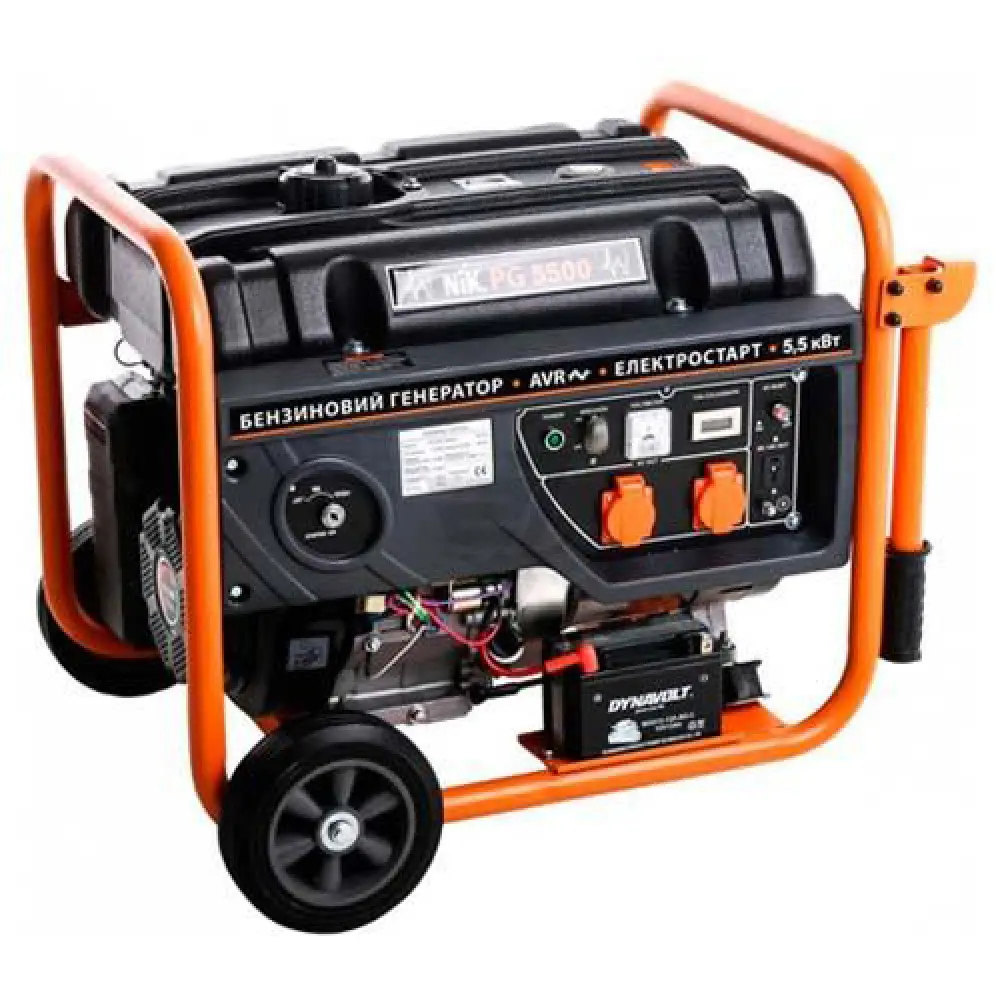 Бензиновий генератор NiK PG 5500